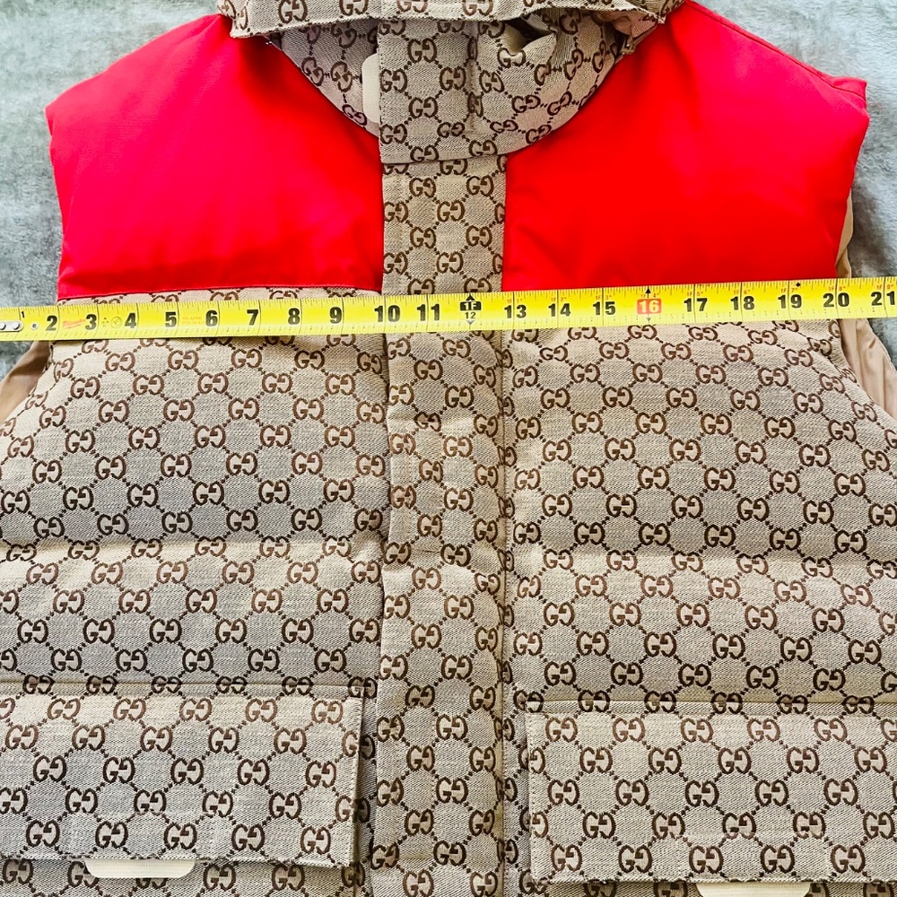 💯 Authentic GUCCI Vest with removable hood 54 - Picture 8 of 16